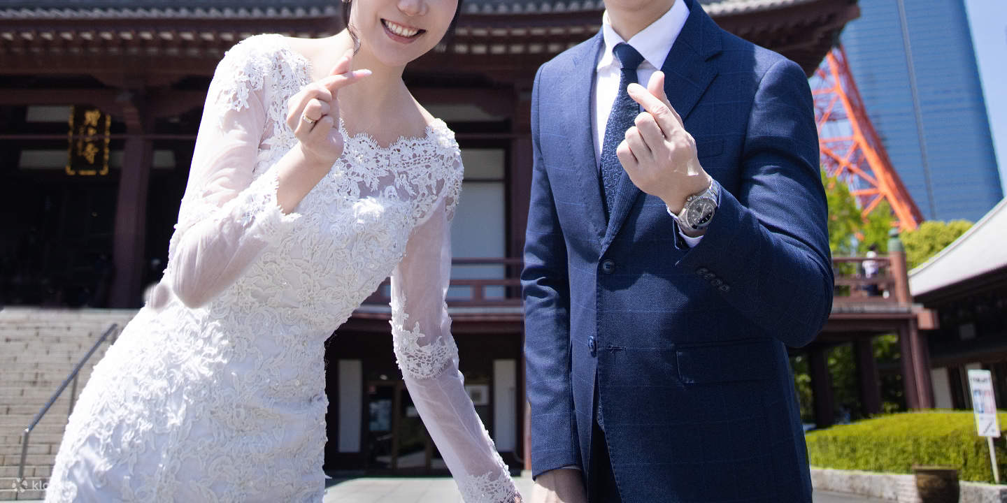 Tokyo: Tur Foto Pernikahan dengan 3 Lokasi & Penataan Profesional